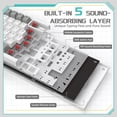 thumbnail image 4 of Teclado mecánico para juegos A.JAZZ Attack Shark AK820 75%, 4 of 8