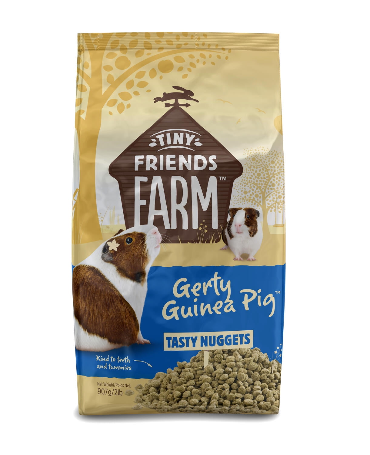 (3 pack) Gerty Guinea Pig Tasty Nuggets 2LB