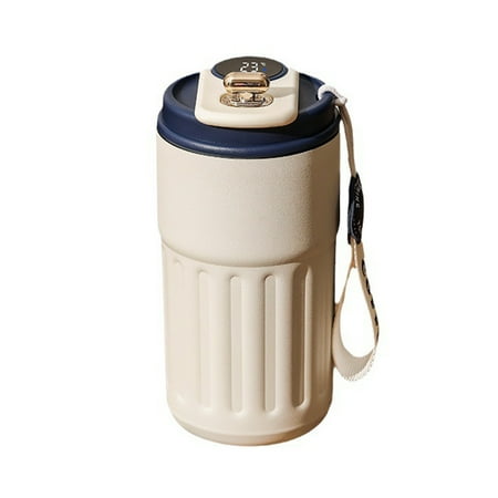

PUREOY 450ML Thermal Cup Smart Insulated Cup with Leak-Proof Lid And Temperature Display for Home Office Outdoor