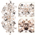 thumbnail image 4 of Rhinestone Shoe Flower Accessories Clips Wedding Decorations for Ceremony Rhinestones Zinc Alloy, 4 of 6