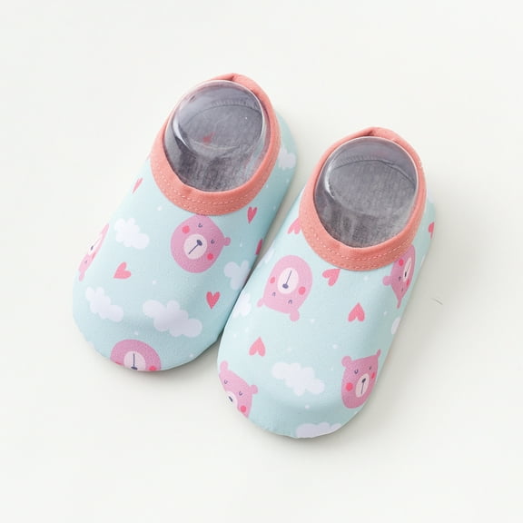 AURIGATE Clearance! Baby and Toddler Socks Toddler Girls Boys Socks Breathable Kids Non-slip Cartoon Print Indoor Socks