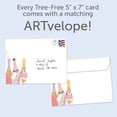 thumbnail image 5 of Tree-Free Greetings Anniversary Greeting Card, 100% Recycled Paper, 5x7, Champagne Wishes (GO61253), 5 of 5