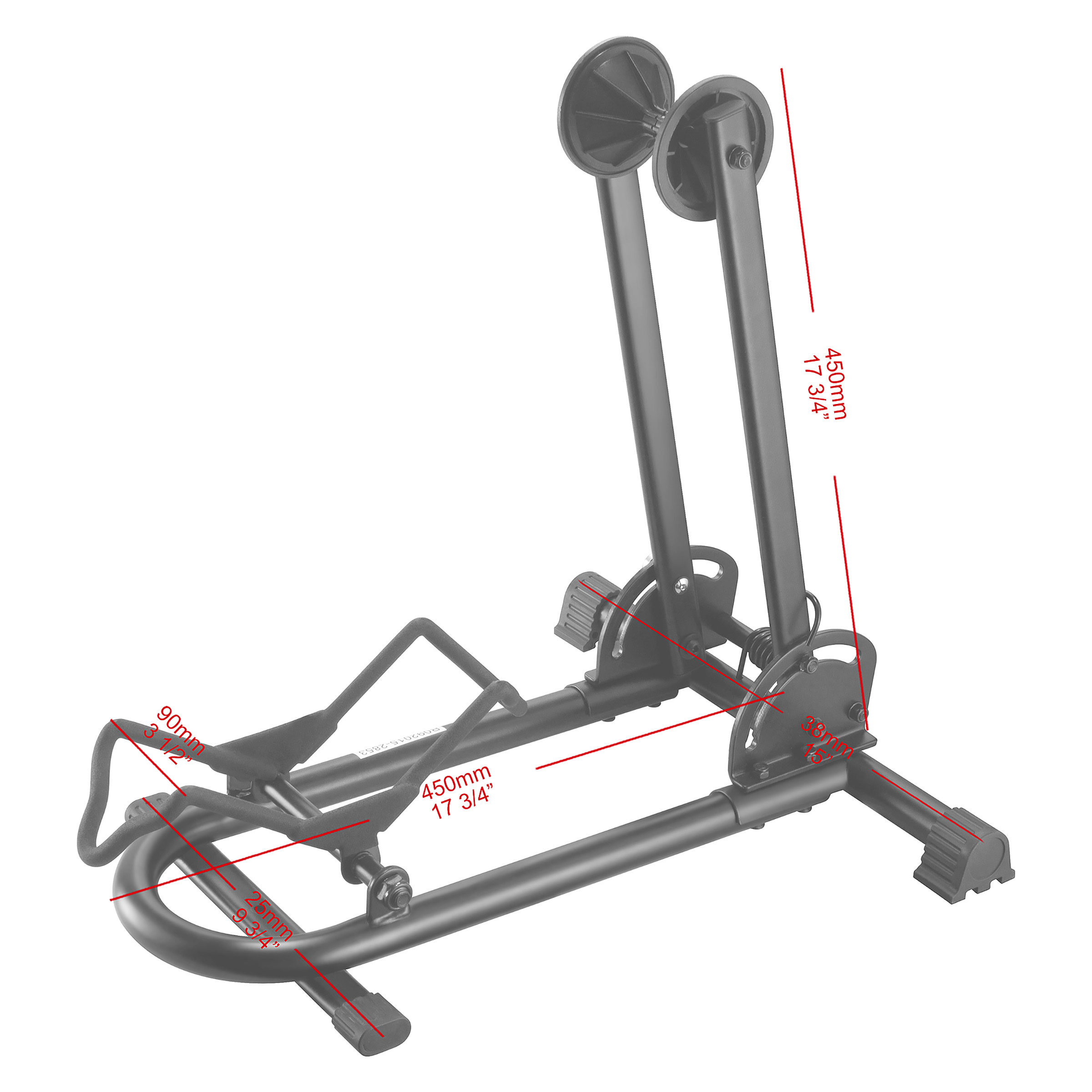 DTX International RAD Cycle Foldable Bike Rack Bicycle Storage Floor Stand!