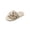 18#Gold, variant on Linen Slide Sandal for Women Stylish Bling Sparkle Sequins Slipper Open Toe Flat Sandal Memory Foam Bedroom House Slipper
