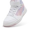 thumbnail image 4 of Tenis Puma Rebound V6 MID BLRY Dreams para Niñas 17 A 21.5. 400587-01 blanco 20.5, 4 of 6