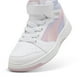 thumbnail image 4 of Tenis Puma Rebound V6 MID BLRY Dreams para Niñas 17 A 21.5. 400587-01 blanco 17.5, 4 of 6