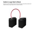 thumbnail image 4 of Scienceny 2pieces 24V DC For Car And Cable 30cm Black (4 Lugs Metal Use And Red PVC Marine For 4 AWG 30cm Joiner Connector Vehículos, repuestos y accesorios Mis, 4 of 6