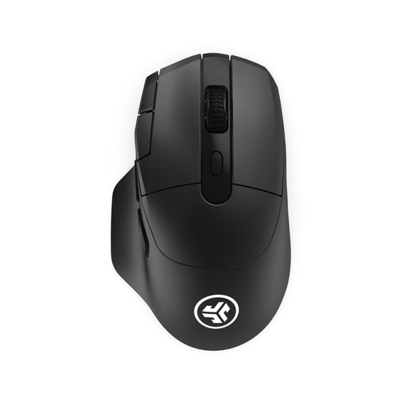 JLab Midnight Wireless Gaming Mouse, 16K DPI, LabSpeed 1000Hz, 80Hr Playtime, Black