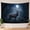 B, variant on XaaKee Tapestry Wall Hanging, Cosmic Night Guardian Theme, High-Quality Polyester Large Wall Tapestry, 60x40Inch