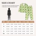 thumbnail image 4 of Fotbe St. Patrick's day Pattern Long Sleeve Pajama Set for Women,Sleepwear Set,2-piece Loungewear Set,Soft PJs Comfy Nightwear with Pockets-X-Large, 4 of 7
