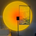 thumbnail image 4 of Lámpara de atardecer modelo A, lámpara de atardecer, lámpara de proyección de atardecer, lámpara de proyección LED USB giratoria de 360°, lámpara fluorescente, luz nocturna, 4 of 5