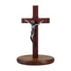 thumbnail image 1 of Figura de crucifijo de Jesús, regalo de cruces, decoración de mesa, estatua religiosa de oración para Plata, 1 of 9