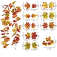 thumbnail image 1 of AKEGAMN Fall Decor Festival Simulation Maple Leaf Rattan Decoration Christmas Party Wall Hanging Maple Leaf Rattan, 1 of 2