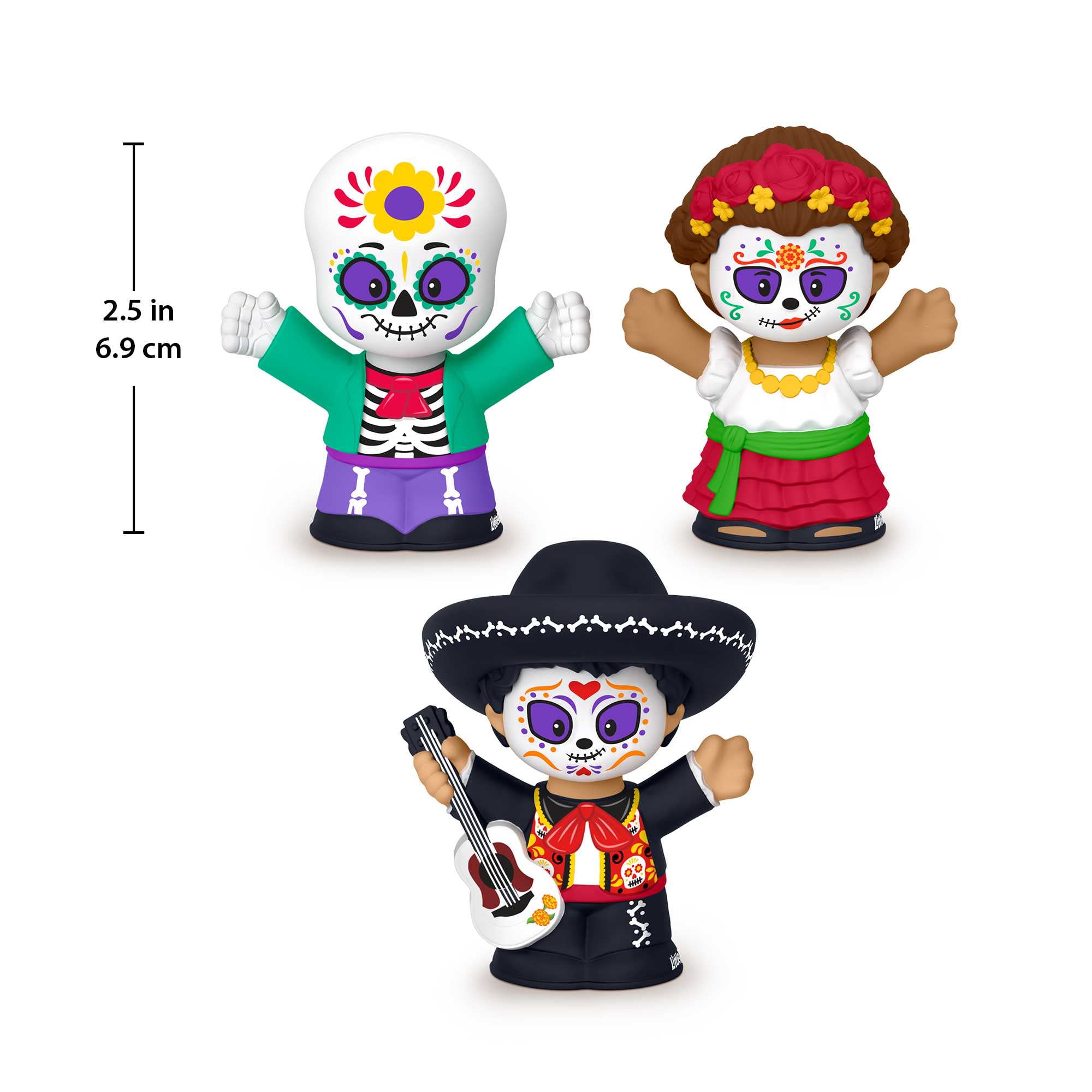Little People Collector Día de Muertos Special Edition Set for Adults & Kids, 3 Figures