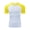 Light Yellow, variant on Mens Tight Fitting Training Clothes Sports Fitness Clothes Running Clothes Sweat Wicking Quick Drying Short Sleeved T Shirt Top V-Neck T-Shirts Men Light Yellow XL