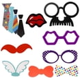 thumbnail image 5 of Kissral 89 Pcs Photo Booth Props, Assorted Design Funny Party Photo Props Selfie Props Decoration Accessories, 5 of 5