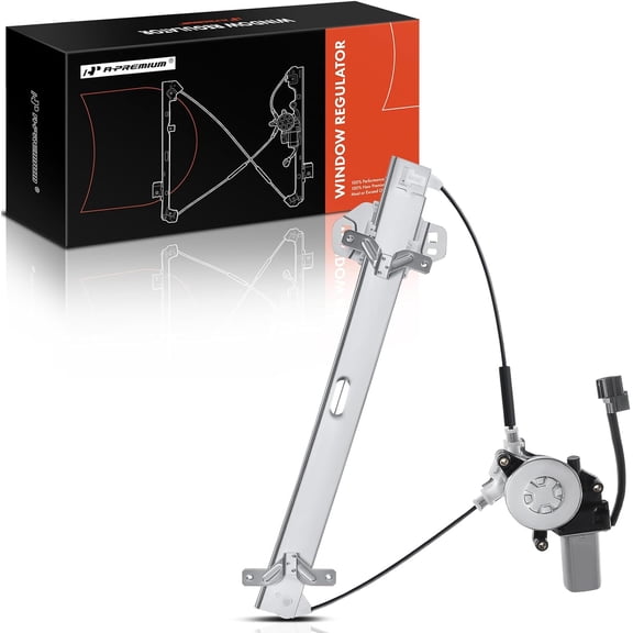 A-Premium Power Window Regulator with Motor Replacement for Honda Accord 2003-2007 Front Right Passenger Side