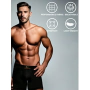 Mossy Oak Men's Boxer Briefs Active Performance Breathable Underwear, Multicolor (6 Per Pack)