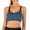 Blue, variant on YouLoveIt Women Racerback Sports Bra Women's Sports Bras Wireless Bra Removable Padded Sports Bras for Women Yoga Bra Crop Tops