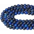 thumbnail image 6 of 40Pcs 10mm Natural Rainbow Tiger Eye Beads 1 Strand Round Stone Beads Bulk Smooth Gemstone Charms Pendant for Jewelry Making Accessory Supplies Bracelets Earring Necklace DIY Craft, 6 of 8