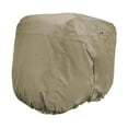 thumbnail image 3 of facefd Golf Cart Cover Waterproof Zipper Buggy Sun Protector Rain Cover Khaki, 3 of 9