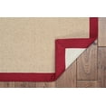 thumbnail image 5 of Linon Athena 5 x 8 Natural & Red Area Rug, 5 of 8
