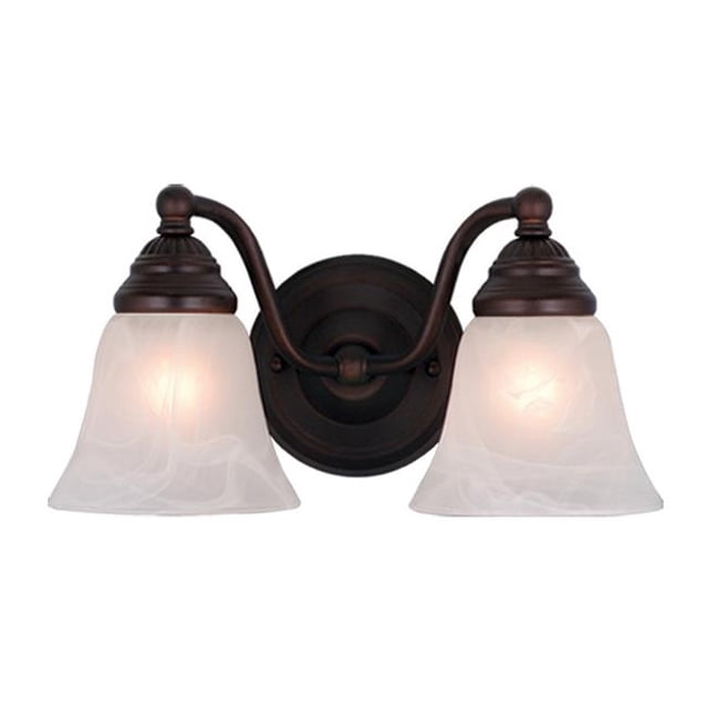 Vaxcel International VL35122OBB Meuble-Lavabo 2L - Bronze Huilé