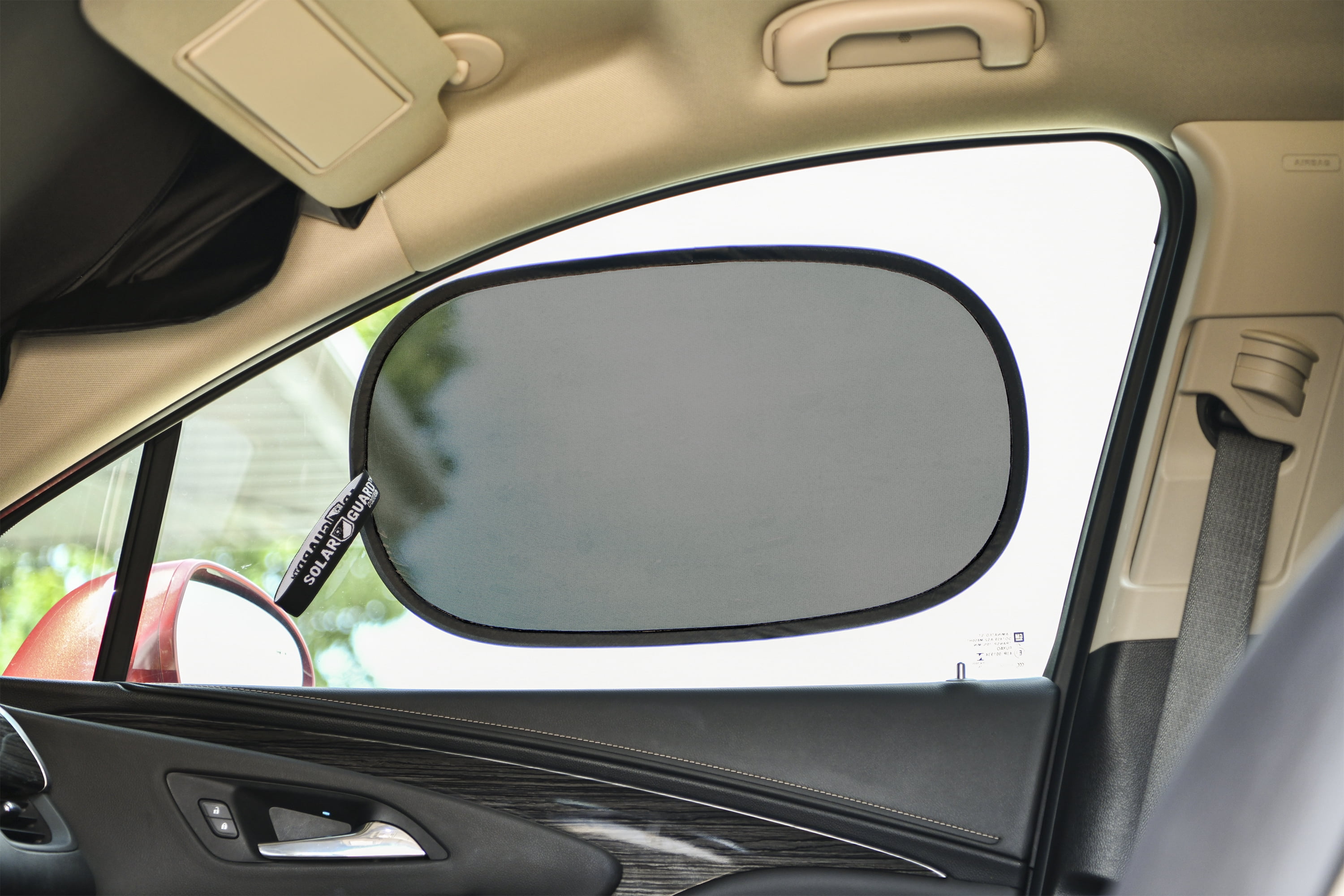 SolarGuard 4-Piece Automotive Reflective Sunshade Kit for Windshield and Side Windows