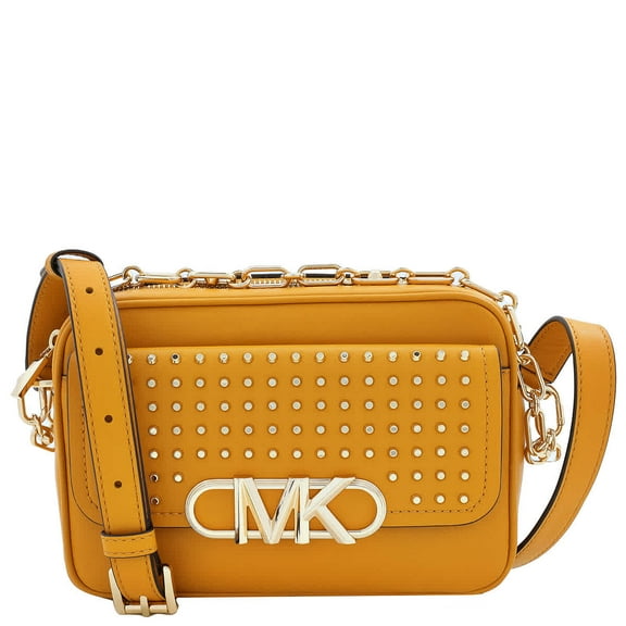 Michael Kors Parker Studded Leather Crossbody Bag