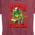 thumbnail image 3 of Teenage Mutant Ninja Turtles - Pizza Power - Women's Short Sleeve Graphic T-Shirt, 3 of 5