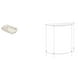 thumbnail image 1 of Bandeja de almacenamiento,Bandeja rectangular para servir frutas y postres de cocina,Mesita de noche de acrílico,Mesa auxiliar de acrílico transparente Mesa auxiliar transparente en, 1 of 8