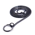 thumbnail image 1 of New Metal Dog Collar Chain Necklace Choker Adjustable Training Gold Pet Collar Strong P Snake Chain for Small Medium Large Dogs, 1 of 5