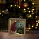 thumbnail image 4 of Adorno de acrílico con luces navideñas de madera roja | Decoración navideña para dormitorio, sala de estar, oficina | Idea de regalo navideño, 4 of 6