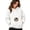 White, variant on Unisex Pet Pouch Hoodie,Fall Soft Kangaroo Pullover Sweatshirt with Big Size Front Dog & Cat Carrier Hoodies