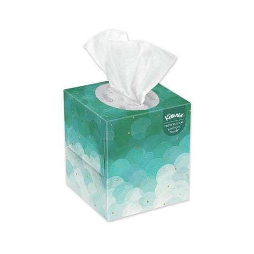 Kleenex 21271 Pop-Up Box Boutique 2-Ply Facial Tissue - White (95 Sheets/Box, 6 Boxes/Pack)