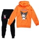 thumbnail image 1 of Kuromi Kuromi traje para niños ropa de primavera y otoño niñas con capucha sudadera fina pantalones 2223, 1 of 1