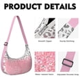 thumbnail image 2 of Fashionable Animal Print Crossbody Handbag for Women, Dynamic Leopard and Cheetah Pattern Shoulder Tote, Lightweight Water-Resistant Hobo Purse with Cute Polka Spots, 2 of 5