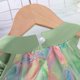 thumbnail image 4 of Odeerbi 3-7 Años Niñas Verano Floral Halter Burbuja Vestido Arco Lentejuelas Tulón Vestido de Princesa de Línea Para Fiesta Vacaciones En La Playa, 4 of 7