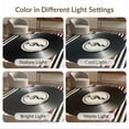 thumbnail image 7 of ODIKA 2'x3' Washable Accent Rug Disc Record Cd Vinyl Vintage Music Theme Treble Clef Center Striped for Bedroom, Nursery, RV, Pet Friendly, Bedside Mat, 7 of 7