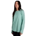 thumbnail image 2 of RBX Active Women's Super Soft Long Sleeve Yoga Tunic Top, 2 of 4