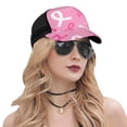 thumbnail image 5 of Picia Breast Cancer Awareness (3) Pattern Trucker Hat,Baseball Cap,Sun Protection Cap,Stylish Headwear,Leisure Cap,Outdoor Sports Cap, 5 of 7