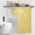 thumbnail image 5 of GZHJMY Golden Texture Bath Towels Set - 1 Bath Towel 1 Washcloth Extra Absorbent 100% Cotton Towels, Super Soft Bathroom Towels for Home, Hotel Travel, 5 of 7