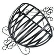 thumbnail image 3 of Supvox Wall Hanging Flowerpot Holder in Black Metal with European Style Design, 3 of 7