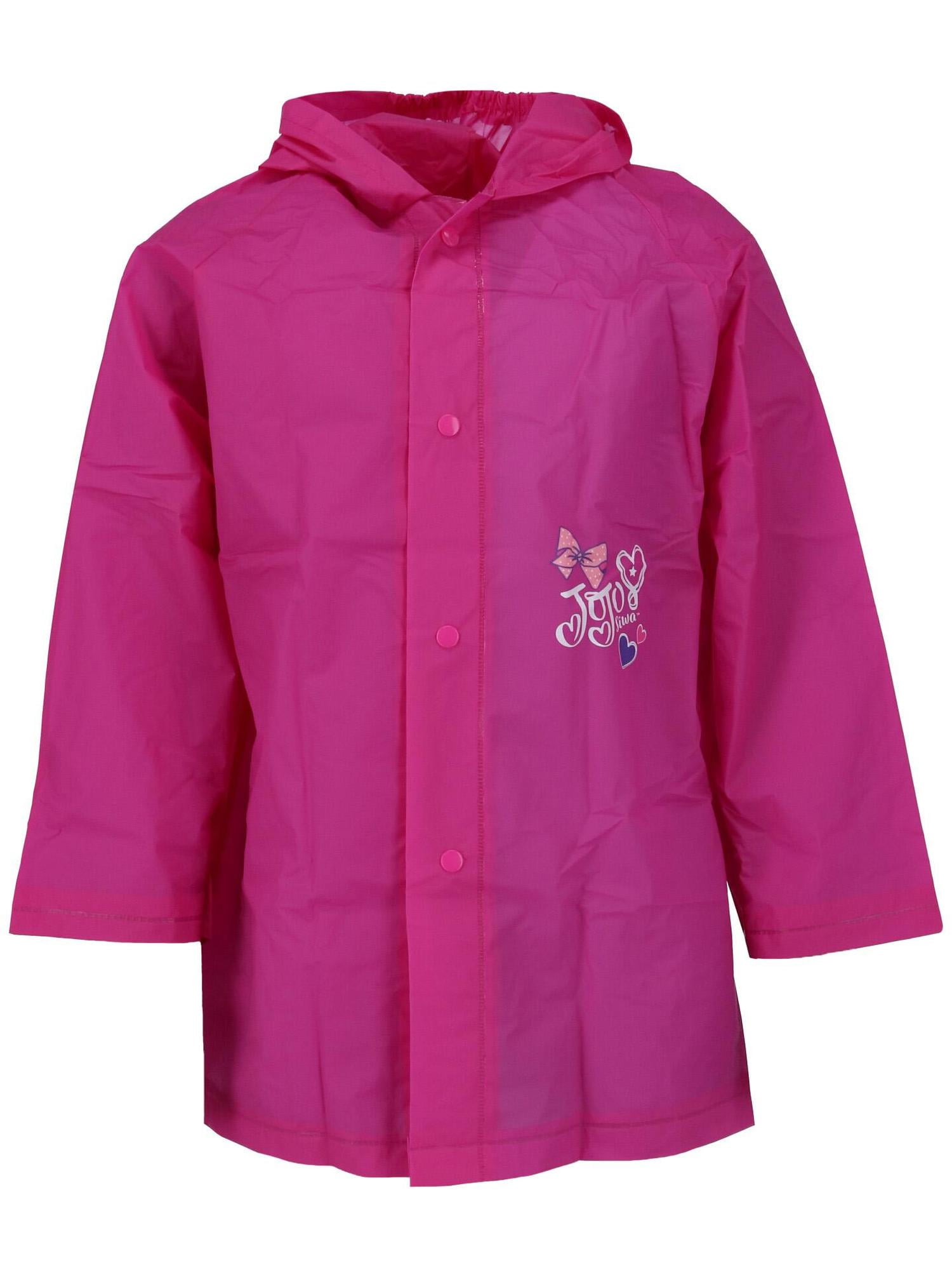 Girls Clear Raincoat Shower Resistant 100% PVC Waterproof Mac 12 18 2 3 4 5 6 