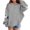 Grey, variant on Kids Halloween Ghost Sweatshirt For Boys Girls Hoodies Graphic Pullover Long Sleeve Casual Outfit For Toddler Soft Comfortable Everyday Wear Tops Clothes Pink 6-7 Years