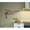 thumbnail image 2 of It's the Moments Together Family Saying for the Kitchen Vinyl Wall Décor Stickers, 23 x 15 , Burgundy, 2 of 4