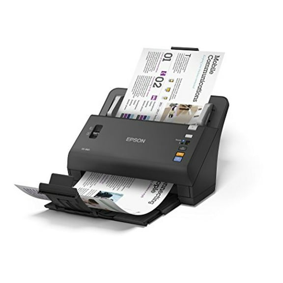 Open Box Epson - B11B222201 - Epson WorkForce DS-860 Sheetfed Scanner - 600 dpi - Black