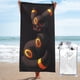 thumbnail image 1 of Toalla de playa Umbreon, suave, de secado rápido, resistente a la arena, para natación, piscina, yoga, gimnasio, camping, toallas de baño ligeras, regalo para niños, niñas, niños y adultos, 27,5 x 55, 1 of 8