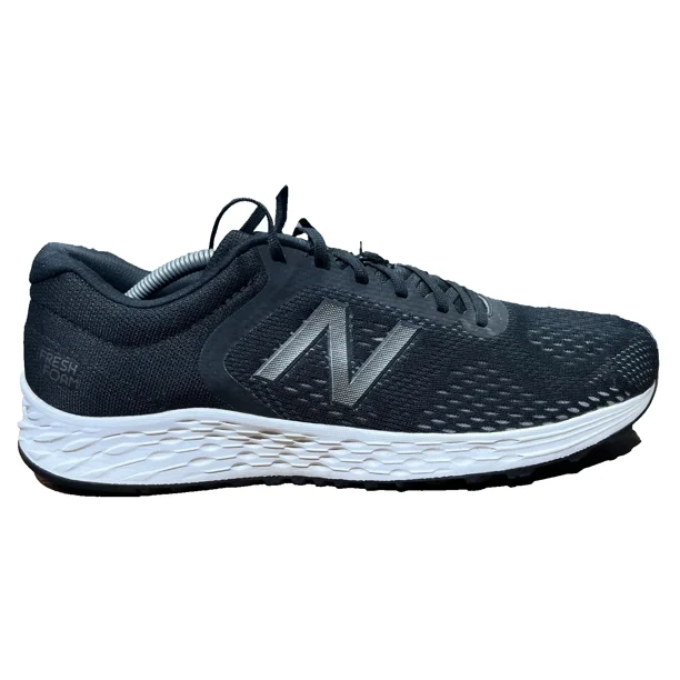 New Balance Fresh Foam Arishi Black White Men's Running Shoes Size 13 D Lace Up