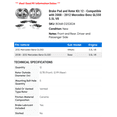 thumbnail image 2 of Brake Pad and Rotor Kit 12 - Compatible with 2008 - 2012 Mercedes-Benz GL550 5.5L V8 2009 2010 2011, 2 of 2